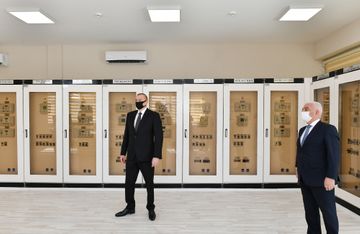 President Ilham Aliyev inaugurated Ahmadli substation owned by AzerEnergy in Khatai district, Baku - UPDATED
