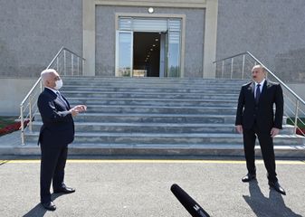 President Ilham Aliyev inaugurated Ahmadli substation owned by AzerEnergy in Khatai district, Baku - UPDATED