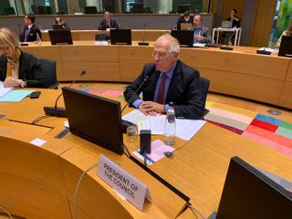 Video conference of the EaP foreign affairs ministers being held