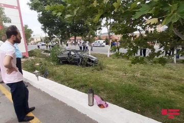Collision of two cars in Azerbaijan's Mingachevir leaves 2 dead, 3 injured - PHOTO