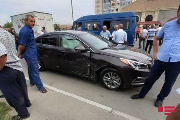 Collision of two cars in Azerbaijan's Mingachevir leaves 2 dead, 3 injured - PHOTO