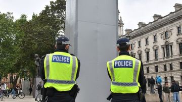 Protests threat to Churchill statue shameful, says Boris Johnson