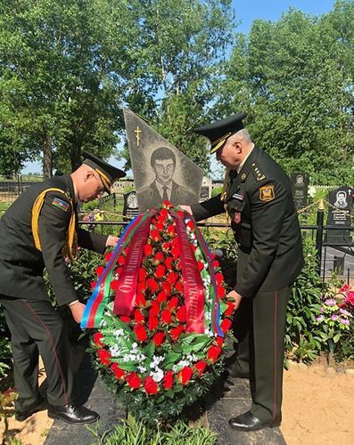 Memory of Azerbaijan’s National Hero Anatoli Davidovich honored in Belarus - PHOTO