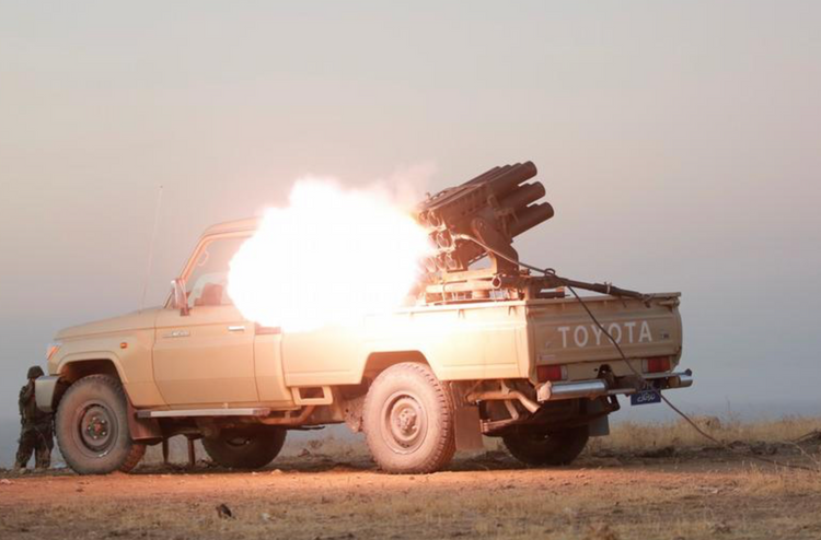 Two rockets fall in Iraq's Taji base, no casualties reported
