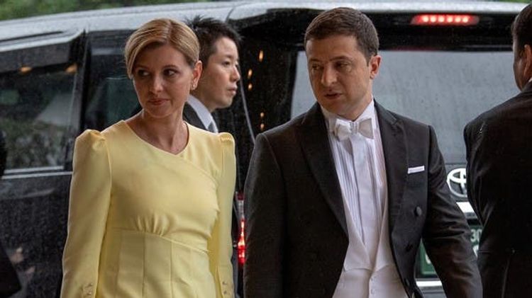Ukraine president's wife hospitalized after contracting coronavirus