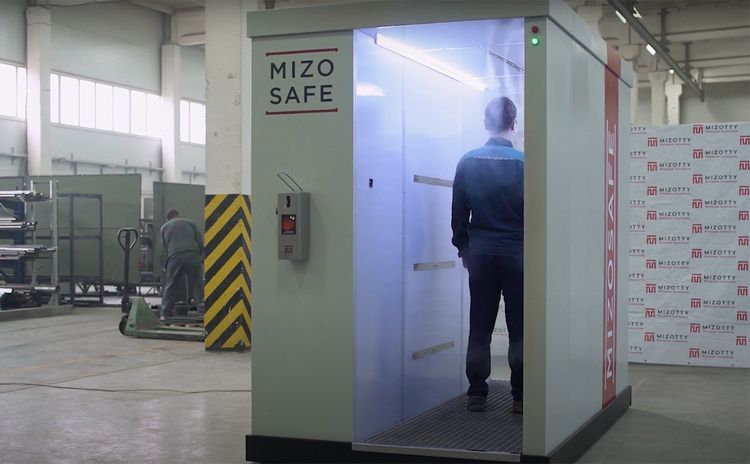 Disinfection tunnel set up to protect Vladimir Putin from coronavirus