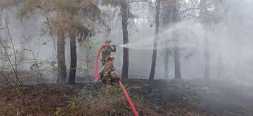 Fire on Agsu pass taken under control in a number of directions - PHOTO - VIDEO - UPDATED