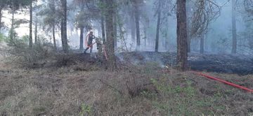 Fire on Agsu pass taken under control in a number of directions - PHOTO - VIDEO - UPDATED