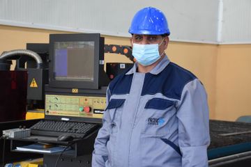 Azerbaijan starts production of disinfection tunnels - PHOTOSESSION