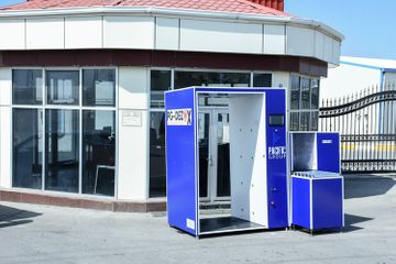 Azerbaijan starts production of disinfection tunnels - PHOTOSESSION