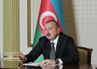 Video conference between President Ilham Aliyev, newly appointed vice president and other representatives of World Bank held