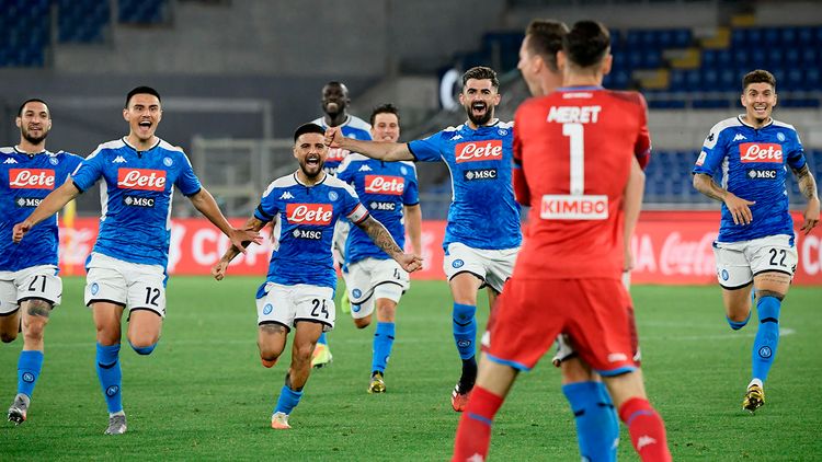 Napoli beats Juventus on penalties to win Coppa Italia final