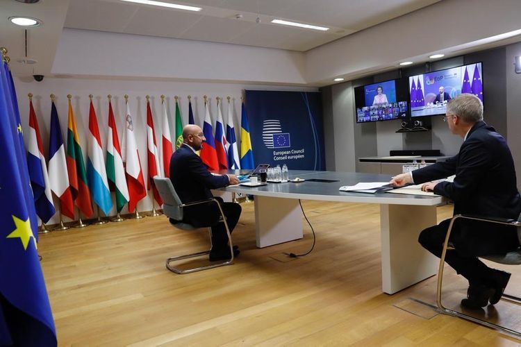 EaP leaders hold video conference