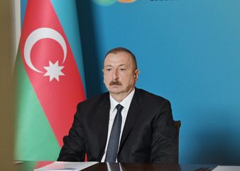 President Ilham Aliyev attended Summit of Eastern Partnership countries in format of video conference