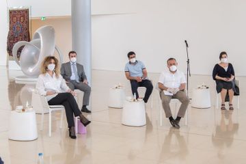 Assistant to President of Azerbaijan Anar Alakbarov meet with media representatives