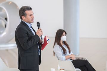 Assistant to President of Azerbaijan Anar Alakbarov meet with media representatives