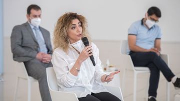Assistant to President of Azerbaijan Anar Alakbarov meet with media representatives