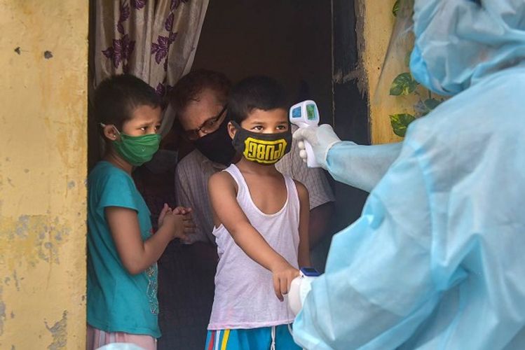 14,5 thousand coronavirus cases recorded in India in a past day