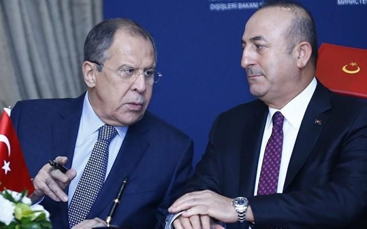 Phone conversation held between Turkish and Russian FMs
