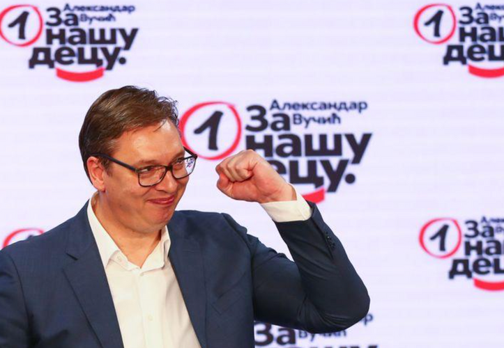 Ruling conservatives set to win Serbian parliamentary vote