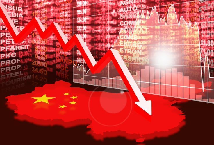 China in recession and heading for full-year decline 