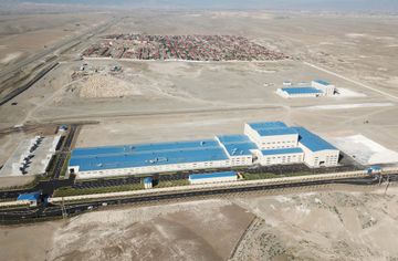 President Ilham Aliyev inaugurated construction materials manufacturing plant in Ganja