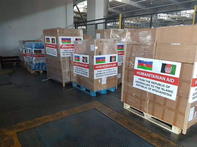 Azerbaijan sends humanitarian aid to Afghanistan regarding fight against COVID-19