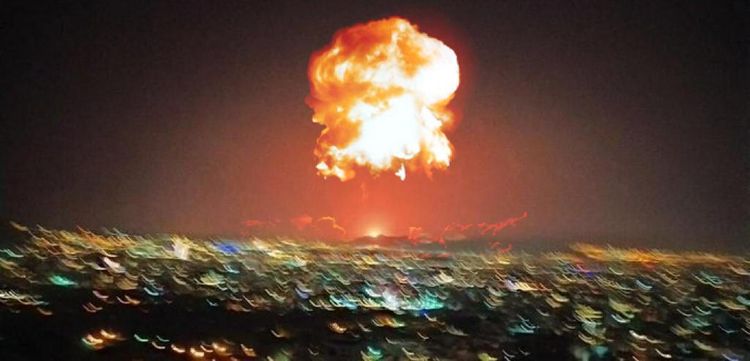 Massive explosion reported east of Iran's capital