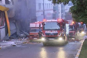 Explosion broke out in building in Istanbul, 1 person died, 10 persons injured