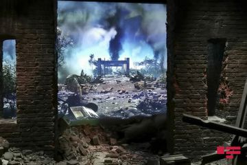 Hitler's military tunic, Mussolini's globe, interactive tape:  REPORTAGE from Moscow's "Road of Memory" Museum 