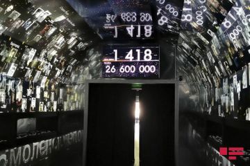Hitler's military tunic, Mussolini's globe, interactive tape:  REPORTAGE from Moscow's "Road of Memory" Museum 