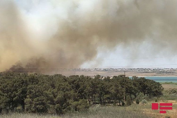 Fire near Jeyranbatan water reservoir extinguished - UPDATED