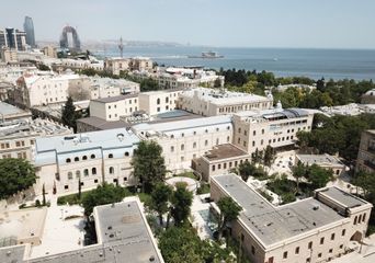 President Ilham Aliyev and first lady Mehriban Aliyeva viewed restoration and conservation works carried out in a part of Icherisheher - PHOTO