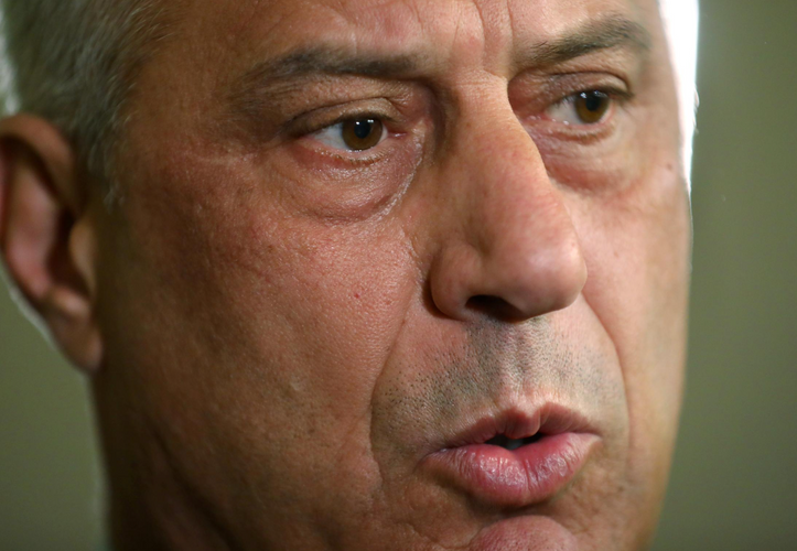 Kosovo president rejects war crimes accusations, will not quit for now