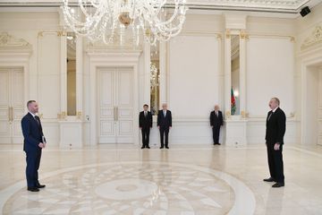 President Ilham Aliyev received credentials of incoming Polish ambassador