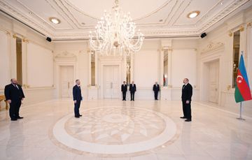 President Ilham Aliyev received credentials of incoming Polish ambassador