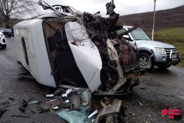 Passenger car-truck collusion in Azerbaijan claims 2 lives and injures 3