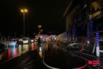Fire hits Baku Oil Service Center in Baku - PHOTO - VIDEO