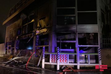 Fire hits Baku Oil Service Center in Baku - PHOTO - VIDEO