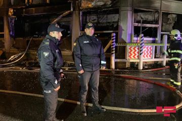 Fire hits Baku Oil Service Center in Baku - PHOTO - VIDEO