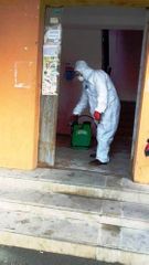 Medical and prophylactic and disinfection measures taken in Baku