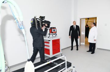 President Ilham Aliyev inaugurated Goranboy District Central Hospital - UPDATED