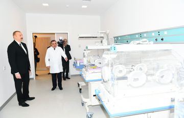 President Ilham Aliyev inaugurated Goranboy District Central Hospital - UPDATED