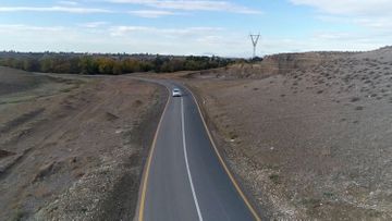 Aghstafa highway inaguarated after renovation