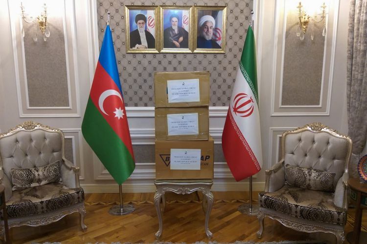 Nizami Ganjavi Center grants aid to Iran in order to confront with coronavirus