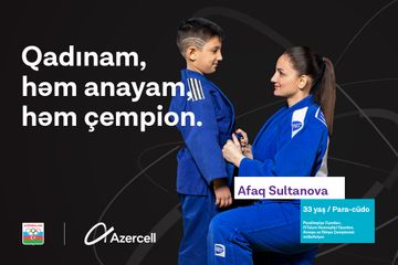 Azercell congratulates all the ladies in representation of female athletes - PHOTO
