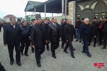 Azerbaijan’s martyred military serviceman laid to rest in Barda region - PHOTO