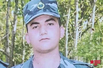 Azerbaijan’s martyred military serviceman laid to rest in Barda region - PHOTO