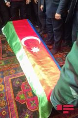 Azerbaijan’s martyred military serviceman laid to rest in Barda region - PHOTO