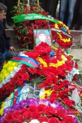 Azerbaijan’s martyred military serviceman laid to rest in Barda region - PHOTO